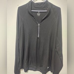 Old Navy Active Black Semi-Fitted Pullover